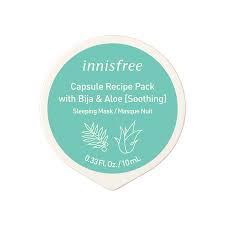 Innisfree Capsule Recipe Pack Bija And Aloe (10ml)